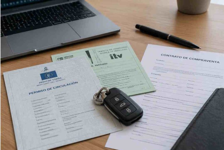 Documentación necesaria para transferir un coche eléctrico